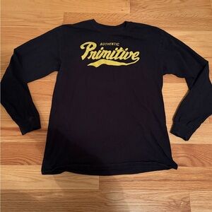 Primitive Black Long Sleeve Shirt